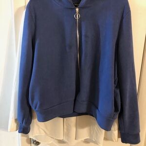 Love Women's Royal Blue Bomber Jacket